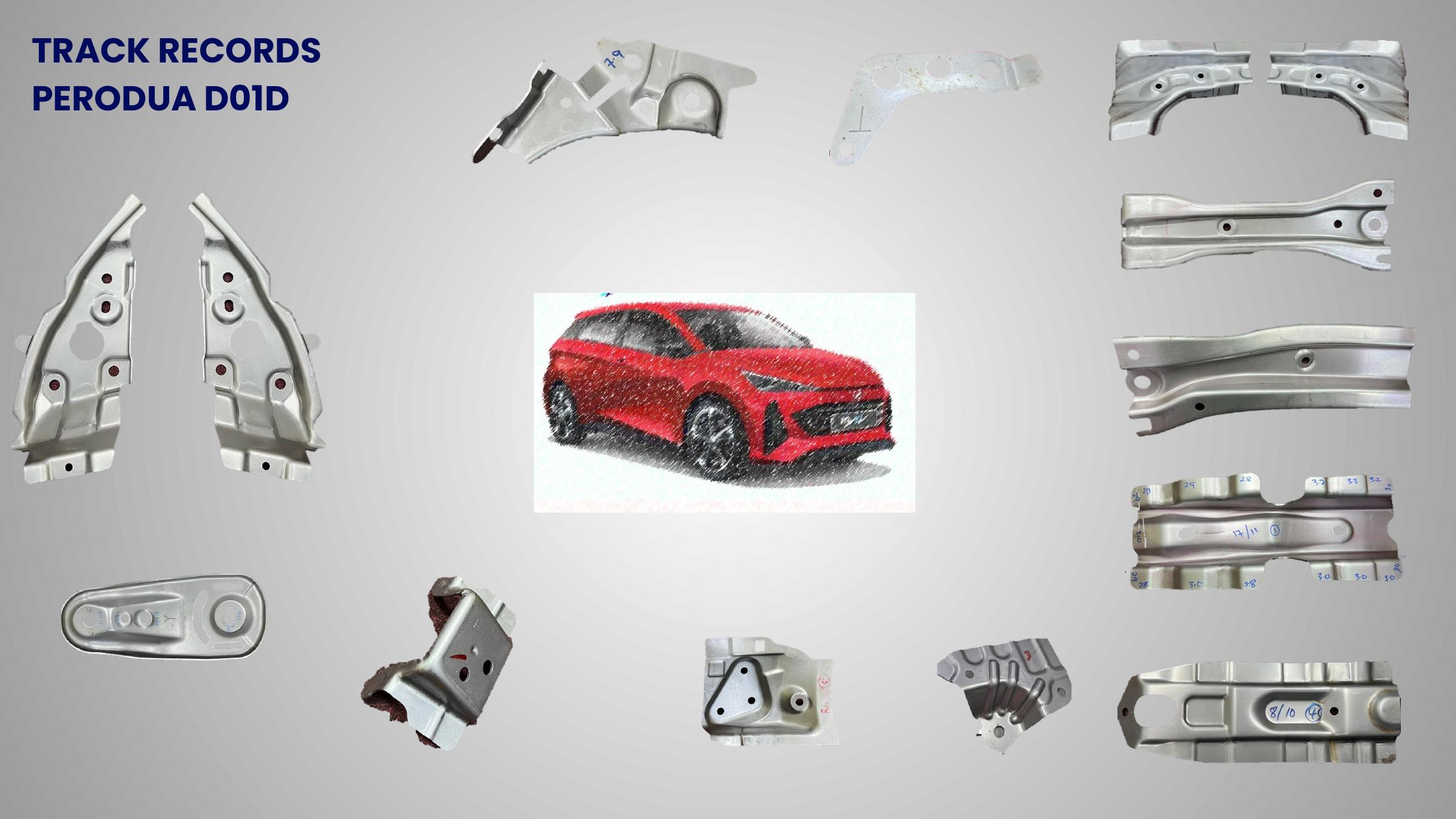 Perodua D01D track records