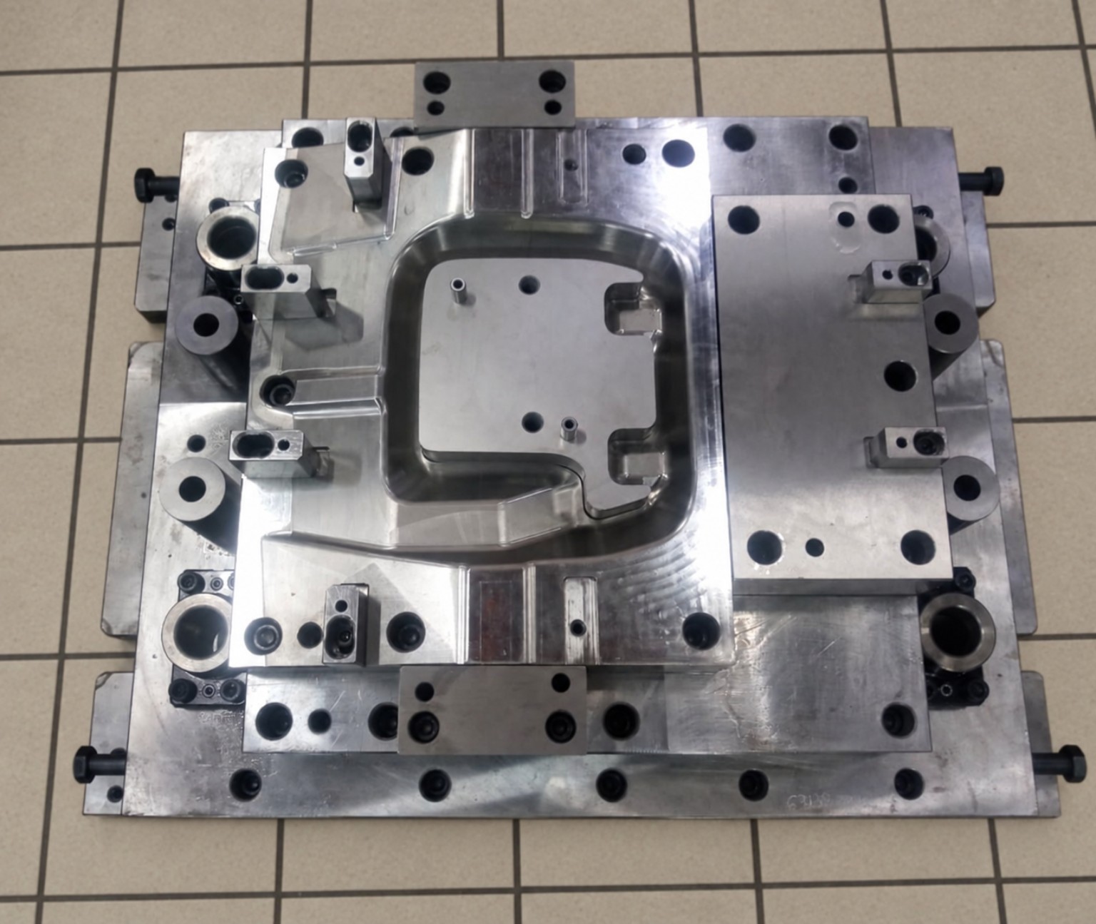 Production stamping die